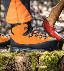 New Arrivals Haix Protector Forest 2.1 GTX orange
