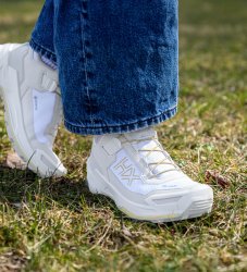New Arrivals Haix BLACK EAGLE EVO Adventure GTX Ws low/white-gold