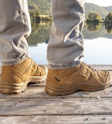 New Arrivals Haix Black Eagle Athletic 2.0 V GTX mid/coyote