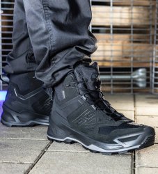New Arrivals Haix BLACK EAGLE EVO Athletic V GTX mid/black