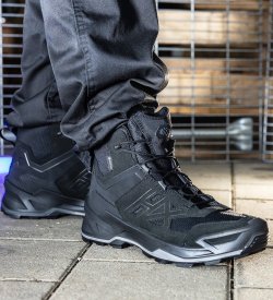 New Arrivals Haix BLACK EAGLE EVO Athletic V GTX mid/black