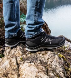 New Arrivals Haix Black Eagle Adventure 3.0 GTX low/black-silver