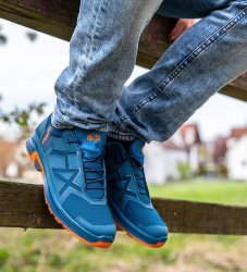 New Arrivals Haix CONNEXIS Go 2.0 GTX low/blue-orange