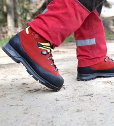 New Arrivals Haix Protector Forest 2.1 GTX red-yellow