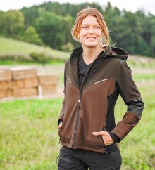 New Arrivals Haix Flextreme Softshell JacketWs/brown wood