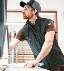 New Arrivals Haix Flextreme Thermo Vest/grey-melange