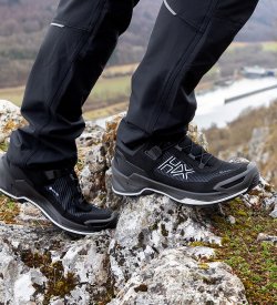 New Arrivals Haix BLACK EAGLE EVO Adventure GTX Ws low/black-silver