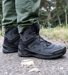 New Arrivals Haix BLACK EAGLE EVO Athletic V GTX mid/wolf-grey