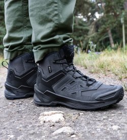 New Arrivals Haix BLACK EAGLE EVO Athletic V GTX mid/wolf-grey